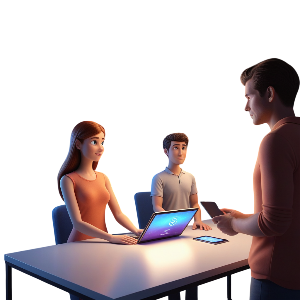 HTML5 Web Design — Hero Visual for WebeezLogic