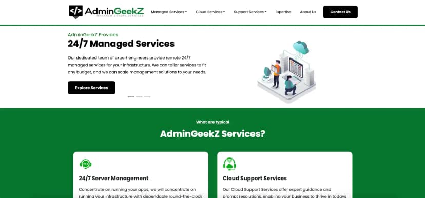 AdminGeekZ Provides